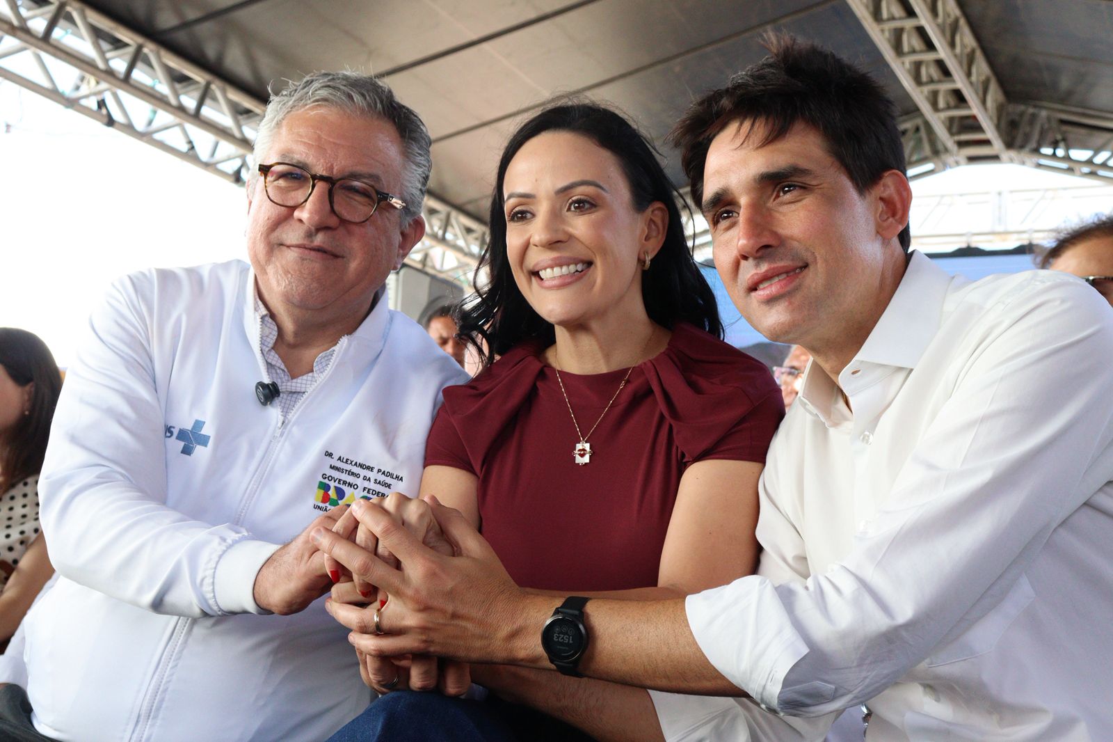 Márcia inaugura Casa de Parto de ST ao lado de ministros de Lula 1 márcia e ministros na inauguração da casa de parto