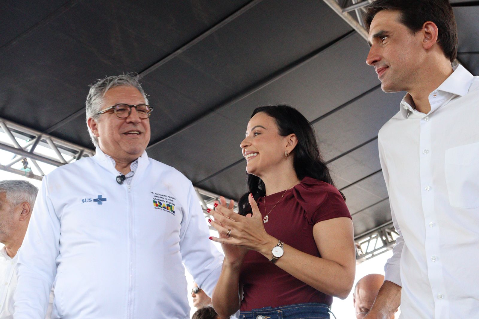 Márcia inaugura Casa de Parto de ST ao lado de ministros de Lula