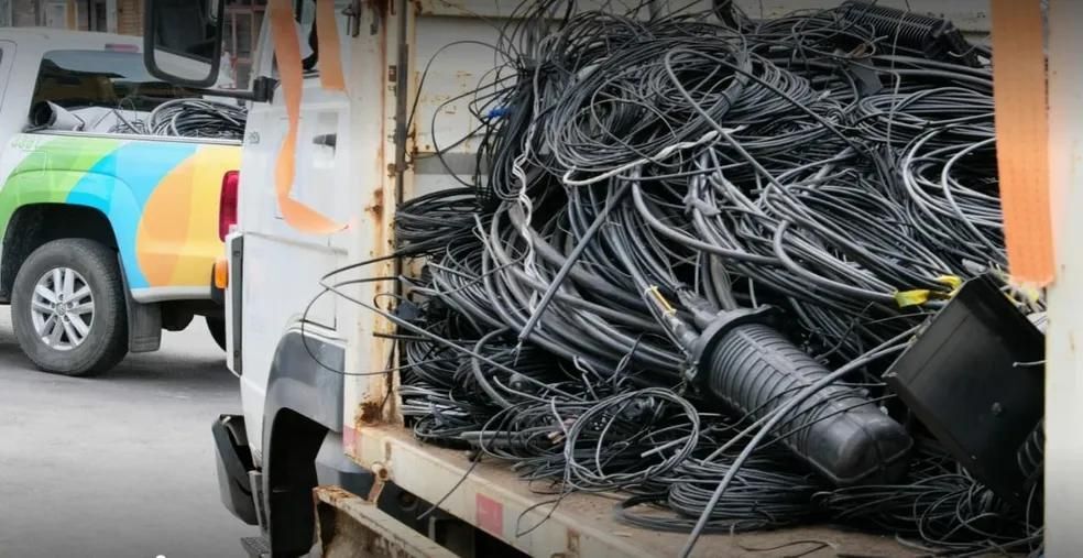 Furto de cabos de energia coloca vidas em risco