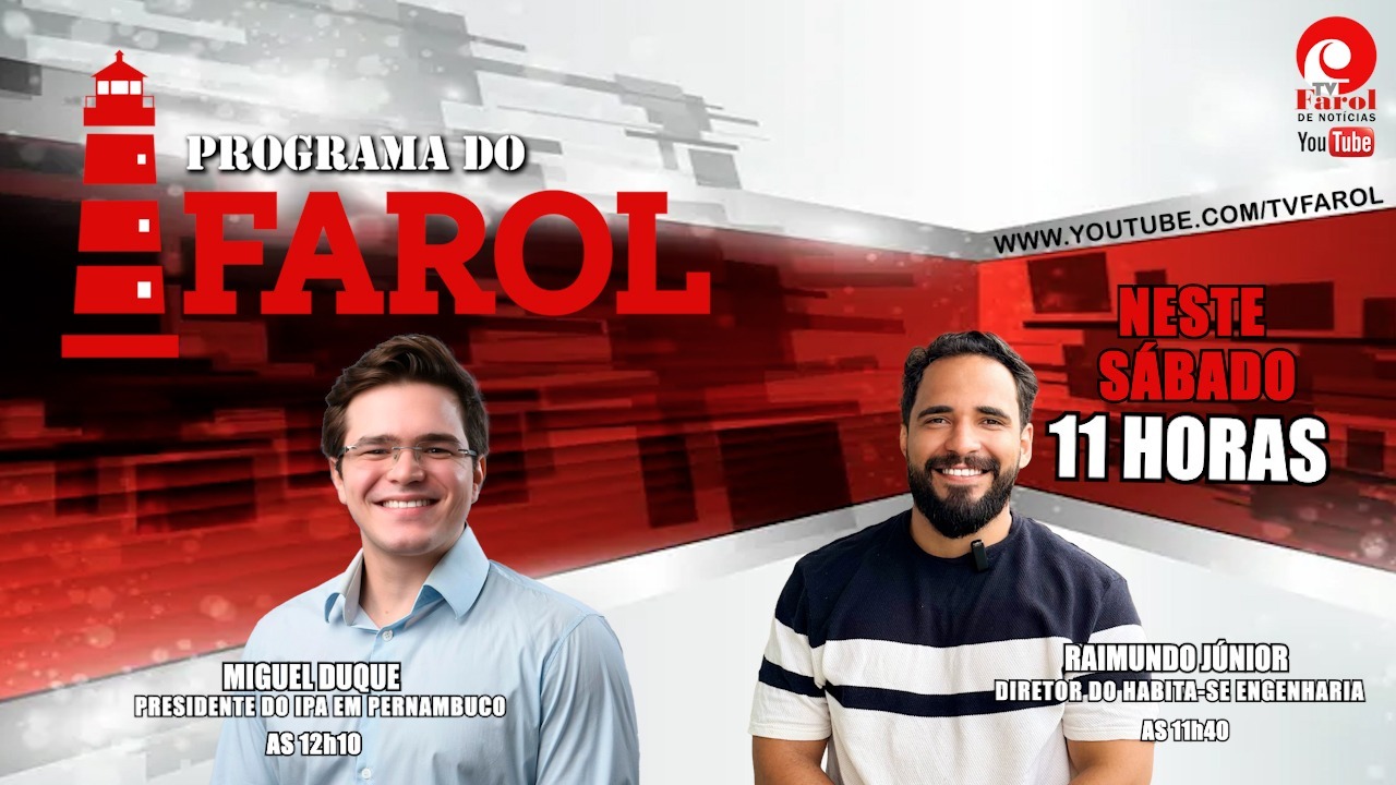 Programa do Farol debate habitação e política neste sábado (17)