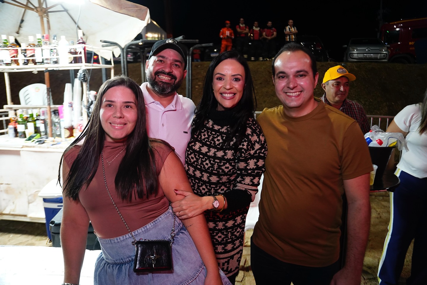 Márcia fez teste de popularidade de Breno durante evento de Sebastião