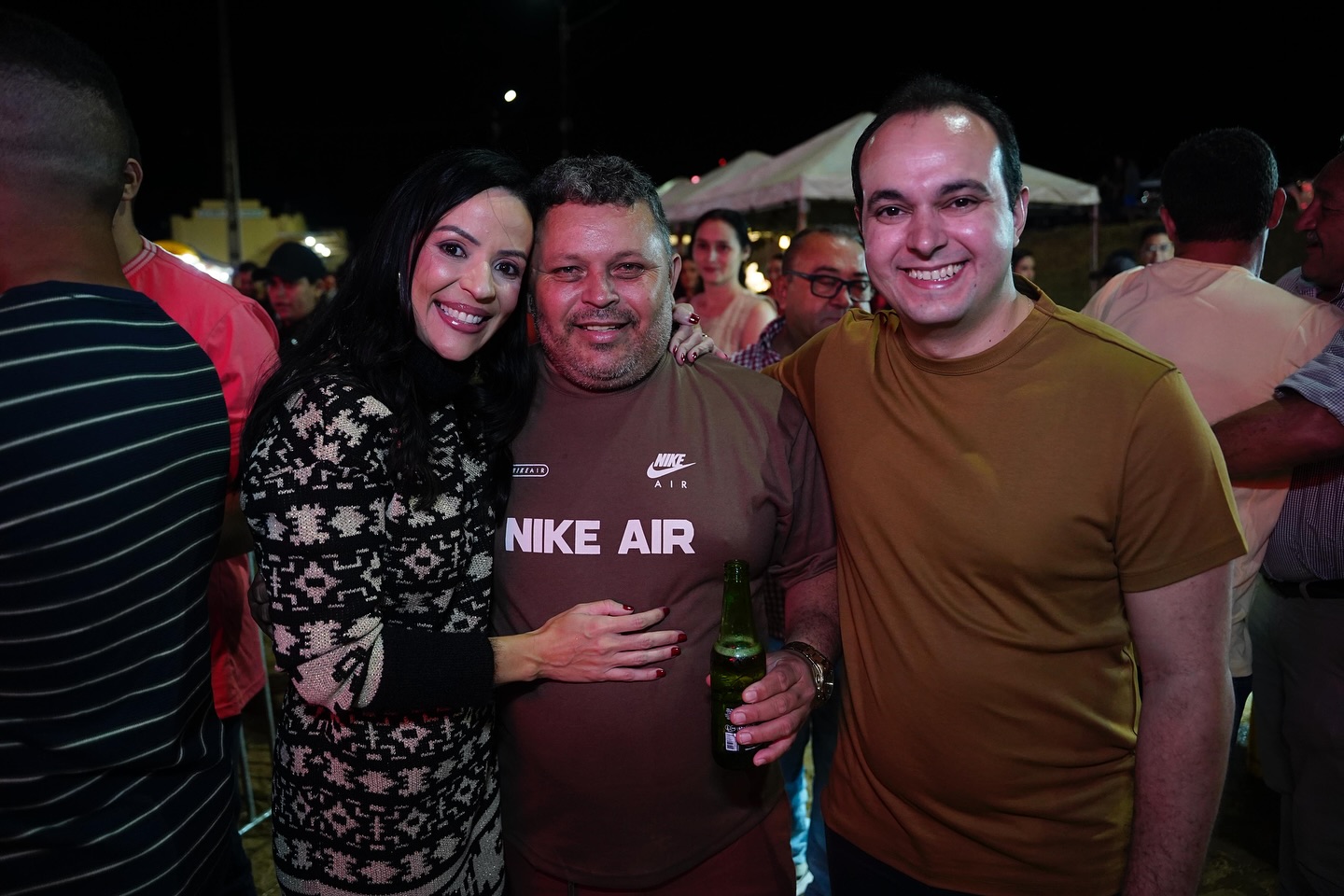 Márcia fez teste de popularidade de Breno durante evento de Sebastião 1 Márcia fez teste de popularidade de Breno durante evento de Sebastião