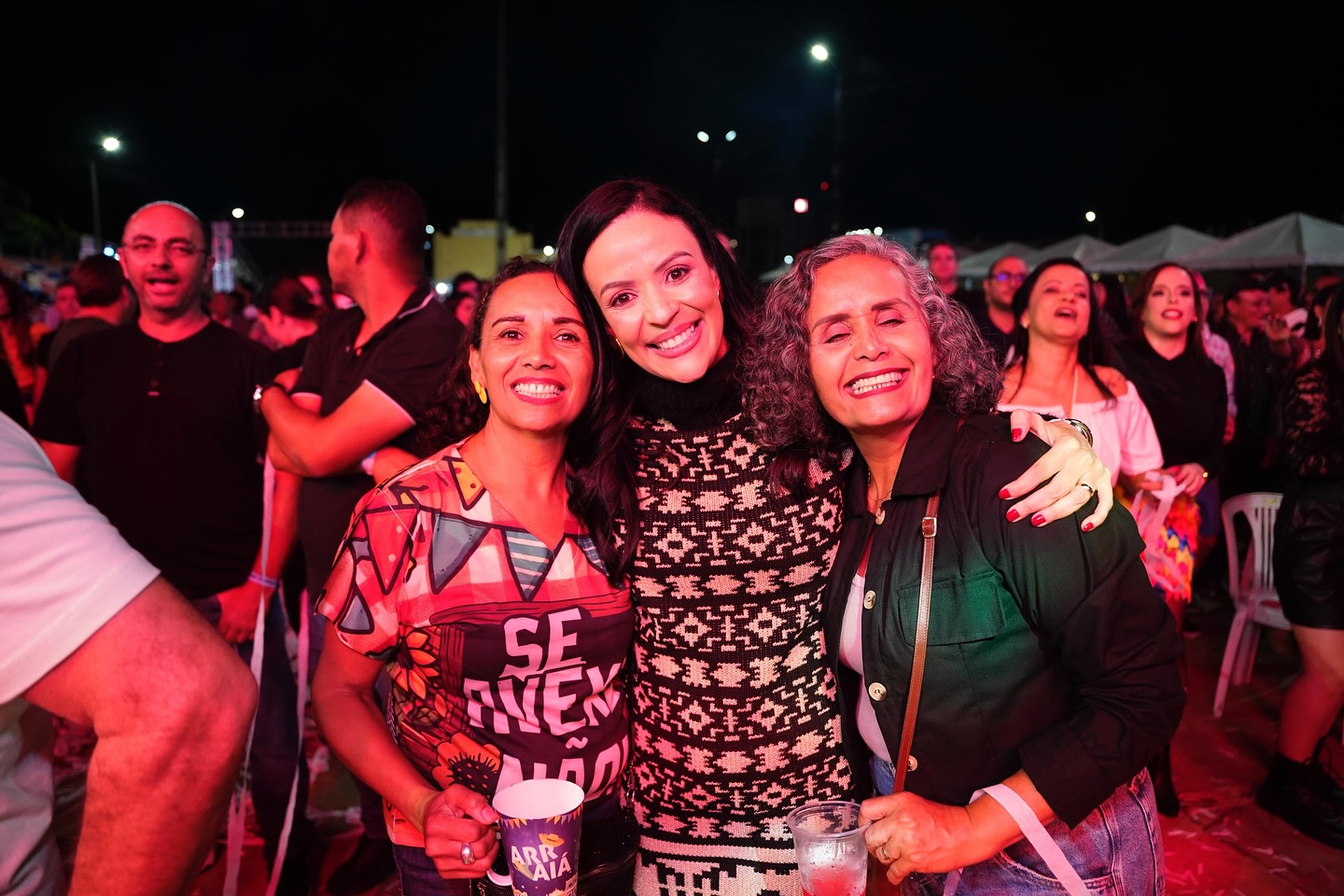 Márcia fez teste de popularidade de Breno durante evento de Sebastião