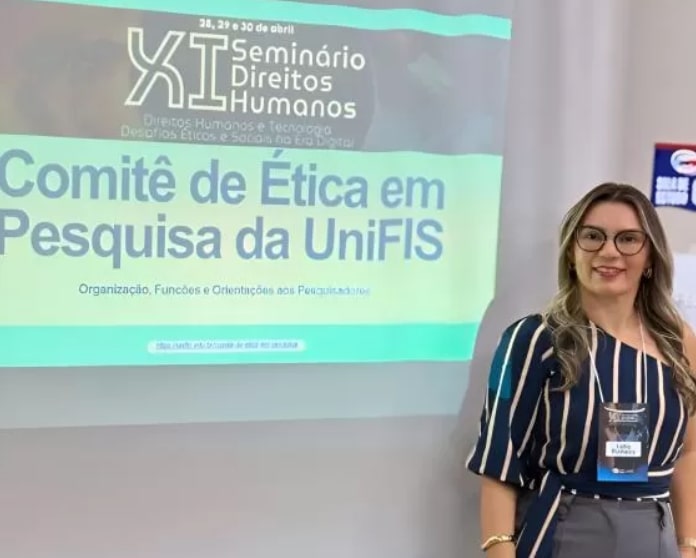 Lídia Pinheiro da Nóbrega: a voz do Sertão no I Encontro Regional de Ética em Pesquisa - Foto: Reprodução