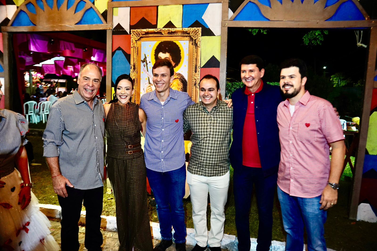Márcia e Breno Araújo participam de evento na casa de FBC em Petrolina