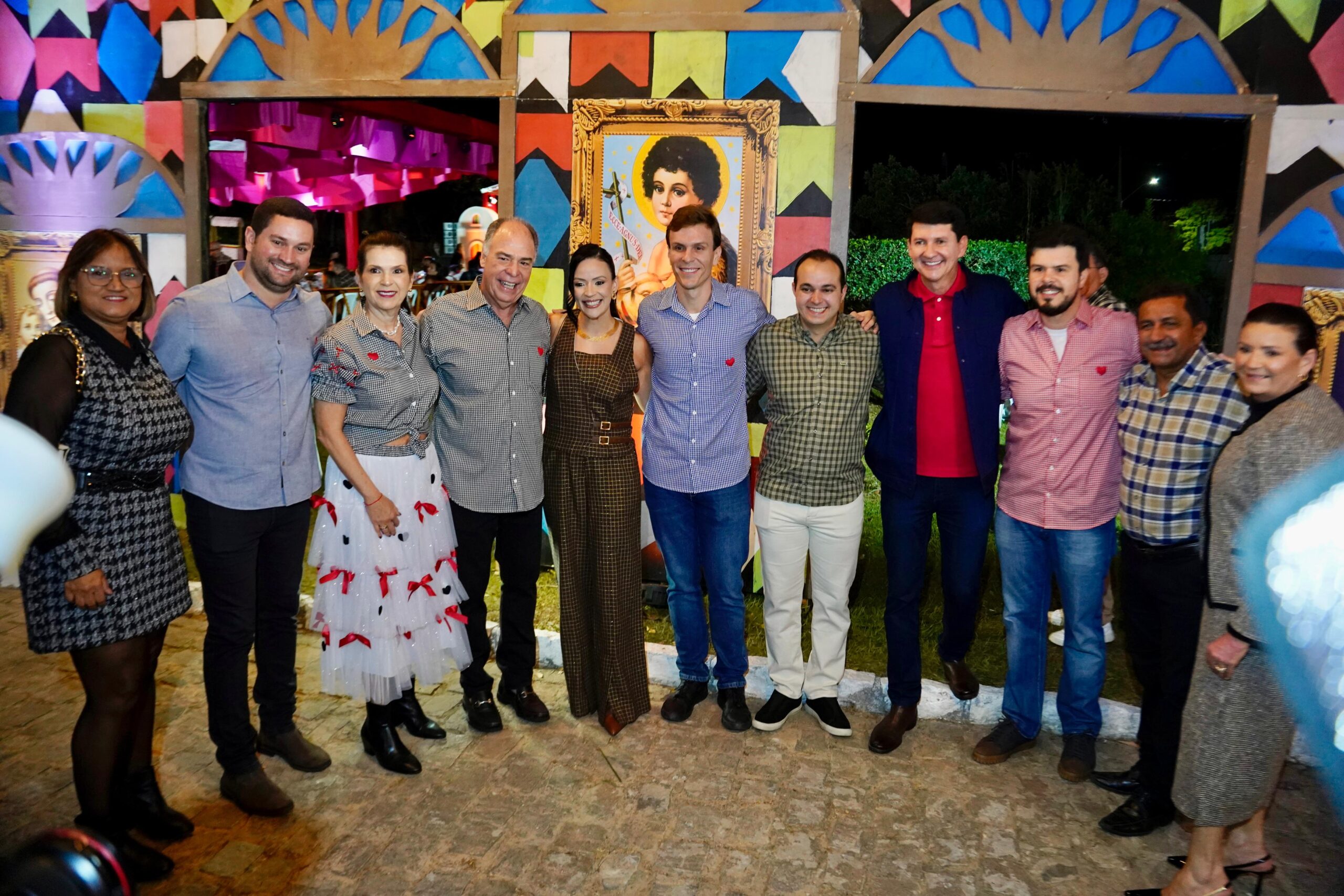 Márcia e Breno Araújo participam de evento na casa de FBC em Petrolina