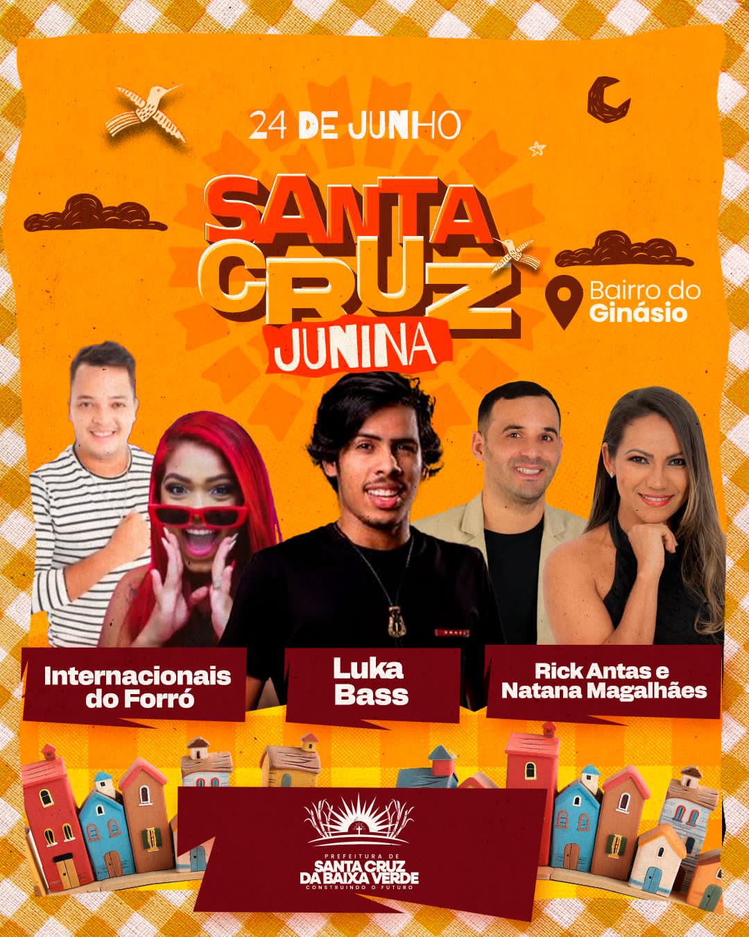 São João em Santa Cruz da Baixa Verde tem programação até o dia 29