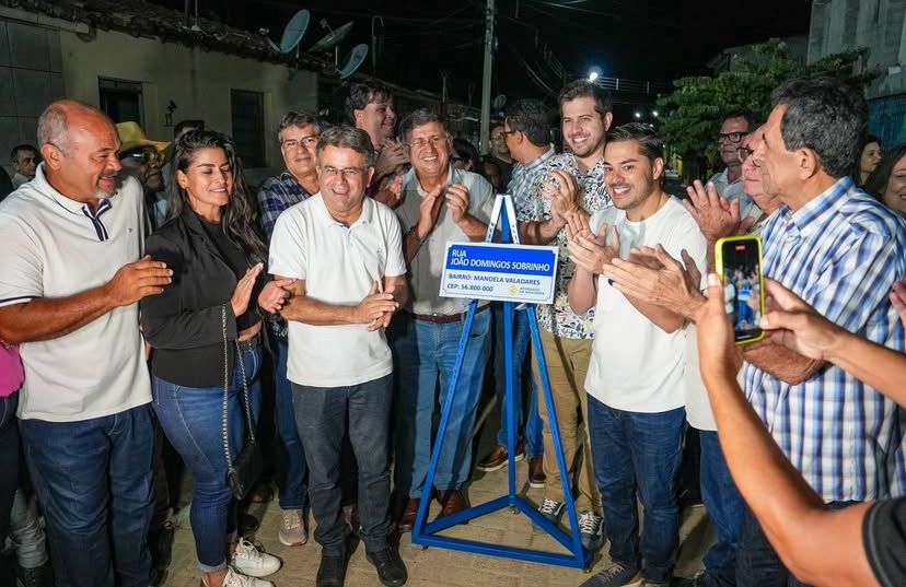 Prefeitura inaugurou ruas pavimentadas no São Braz 1 Prefeitura de Afogados da Ingazeira