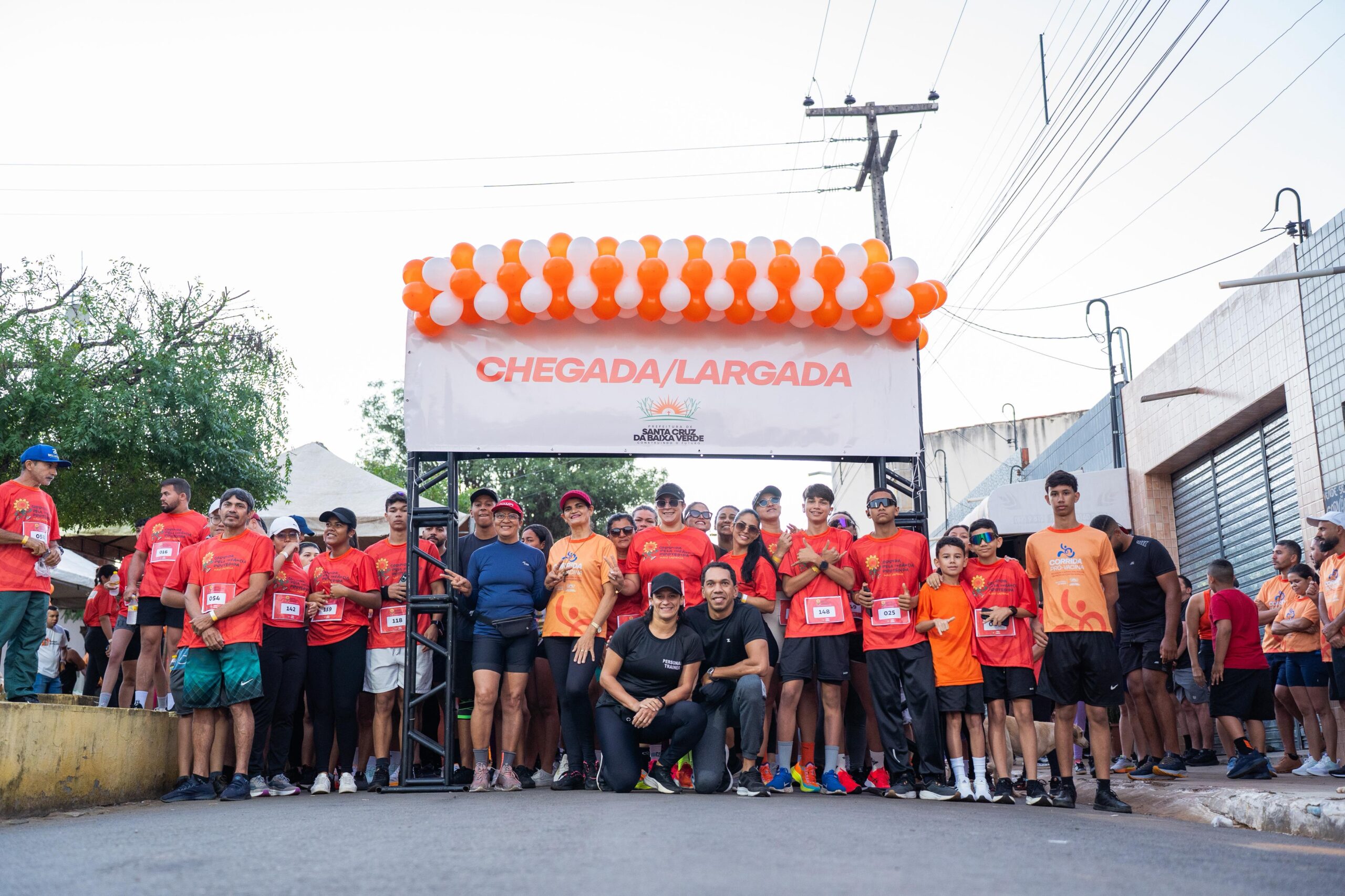 Santa Cruz da Baixa Verde se destaca com Corrida pela Infância Protegida