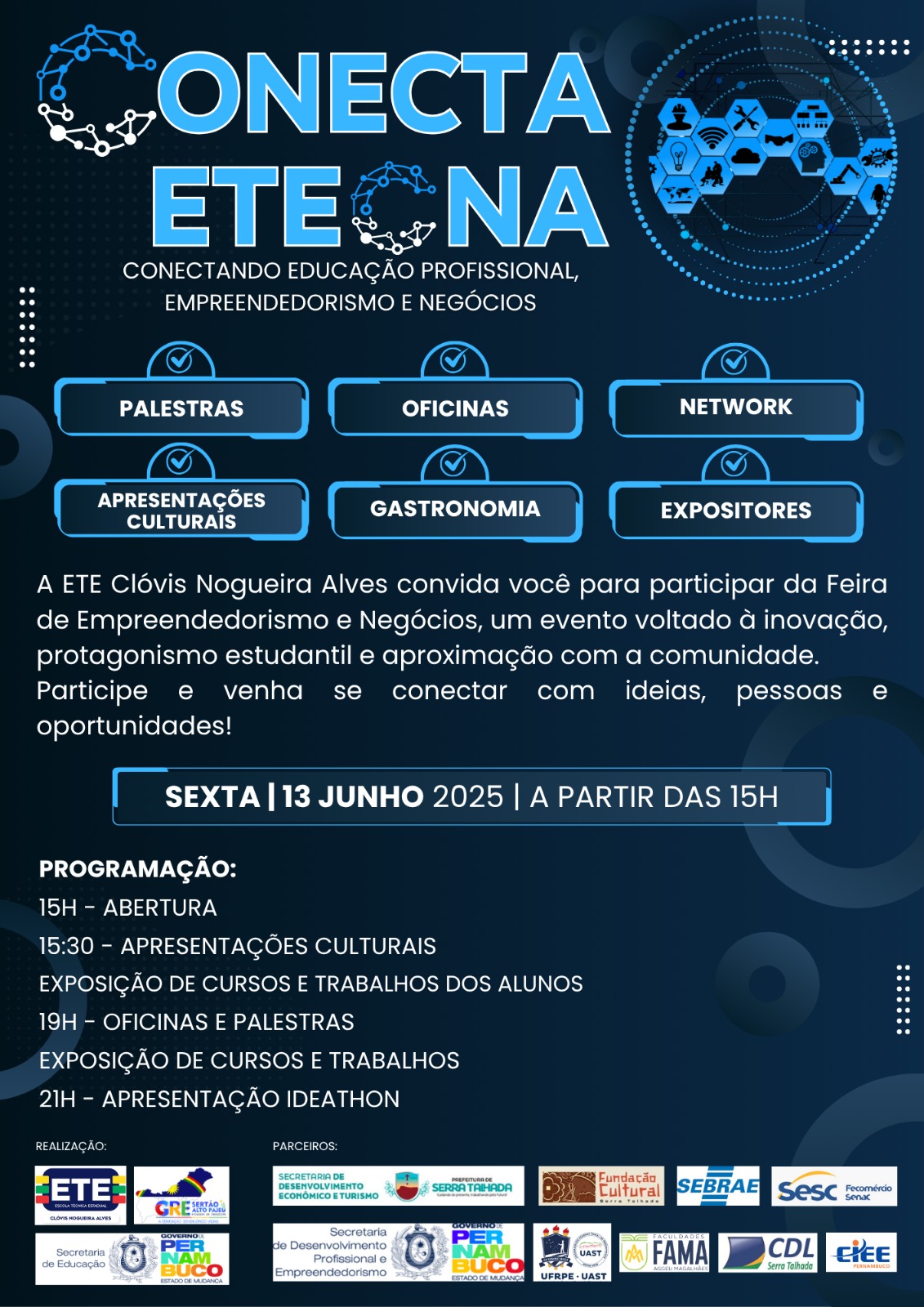 ETECNA promove Feira de Empreendedorismo e Negócios em ST