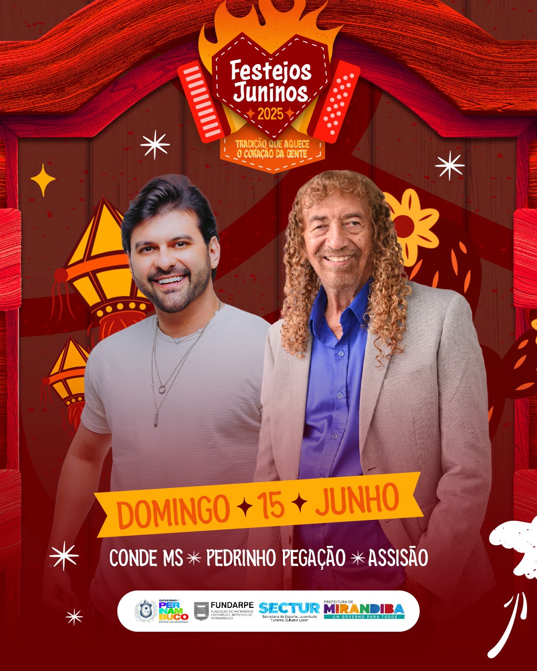 Mirandiba abre os festejos juninos neste domingo (8)