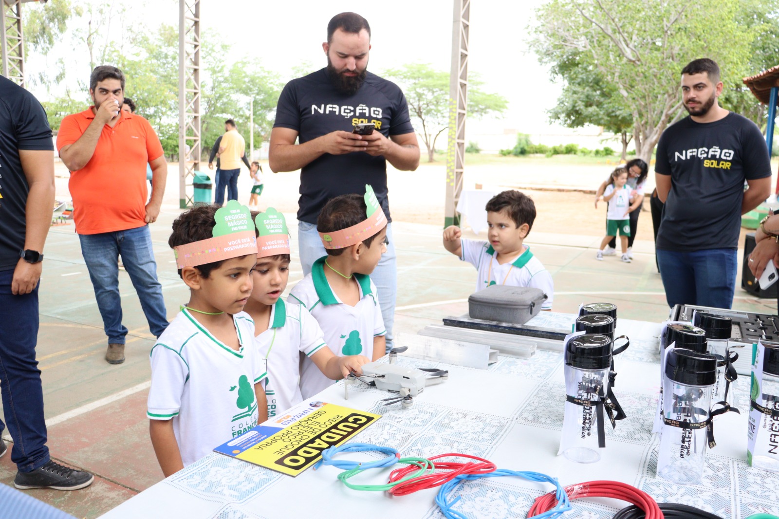 Projeto do CFM envolveu pais e alunos no Dia do Meio Ambiente em ST