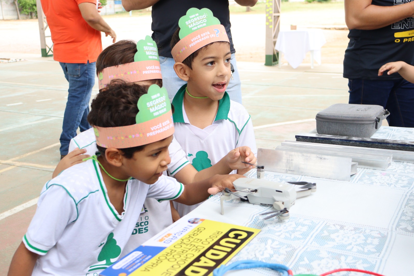 Projeto do CFM envolveu pais e alunos no Dia do Meio Ambiente em ST