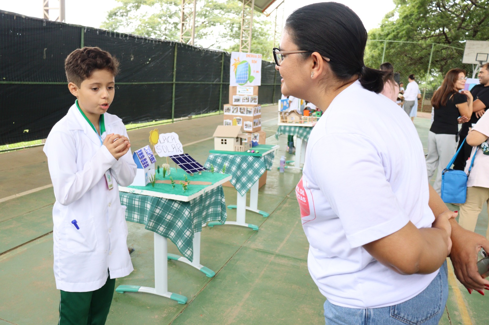 Projeto do CFM envolveu pais e alunos no Dia do Meio Ambiente em ST
