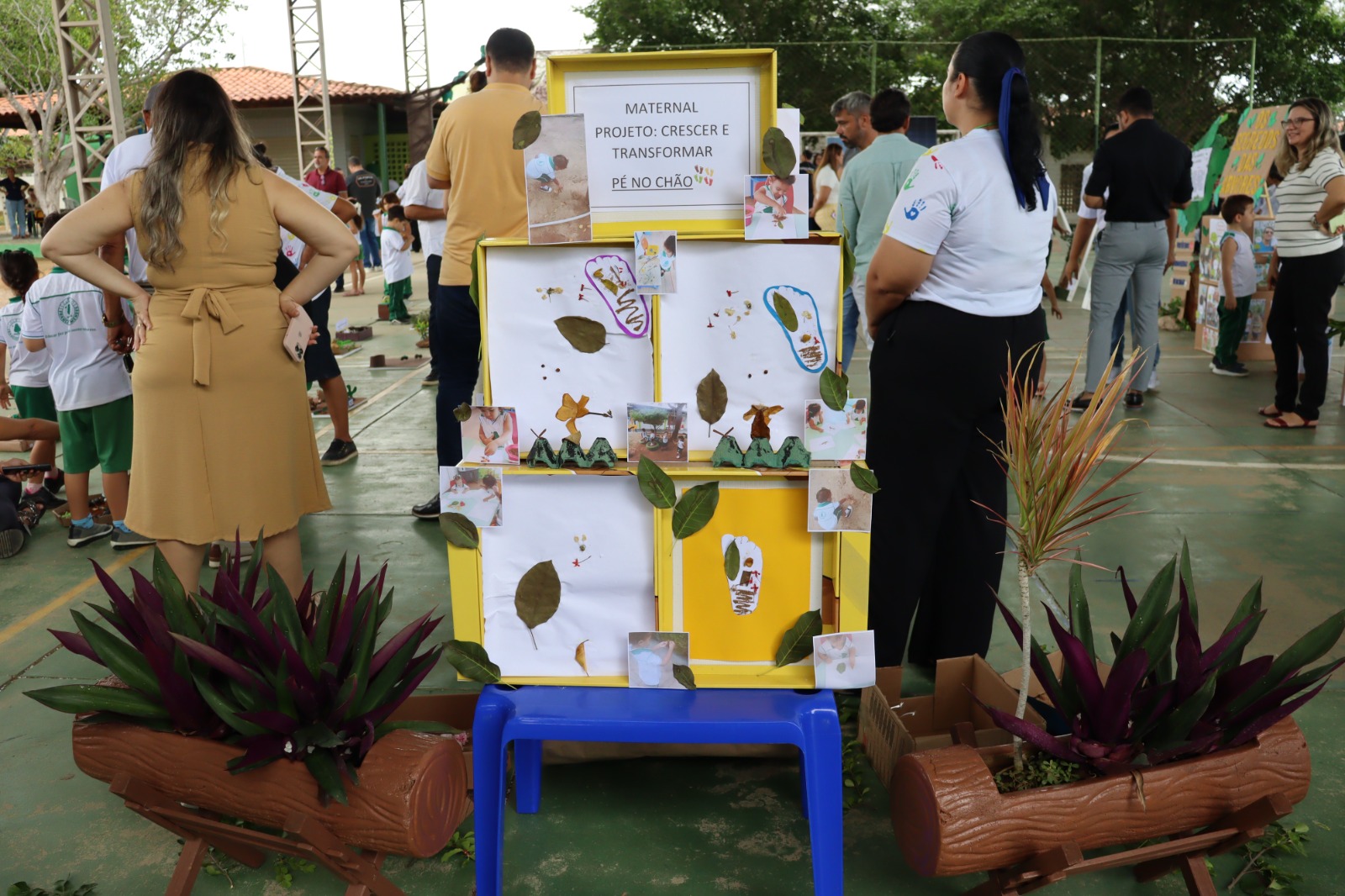 Projeto do CFM envolveu pais e alunos no Dia do Meio Ambiente em ST