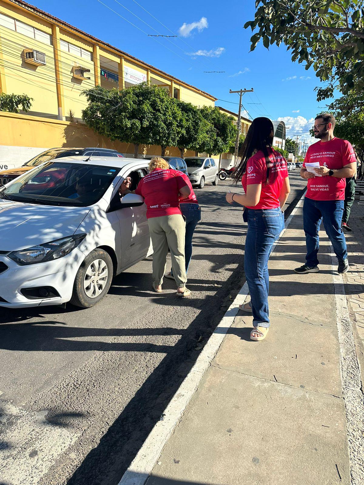 Alunos de Medicina iniciam campanha de doação de sangue em Serra Talhada