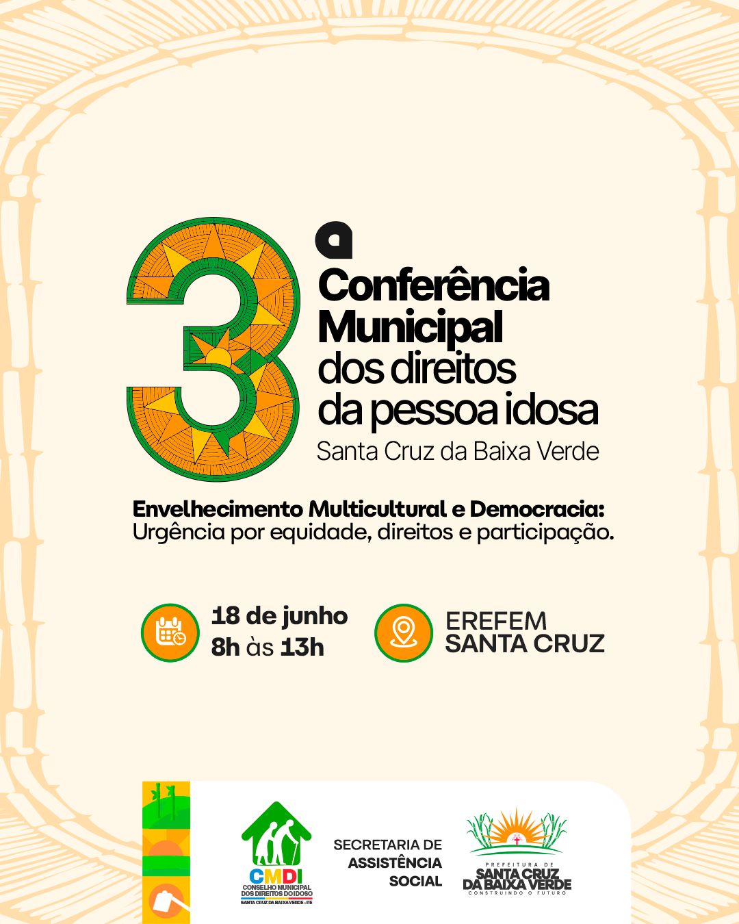 Santa Cruz realiza Conferência dos Direitos da Pessoa Idosa