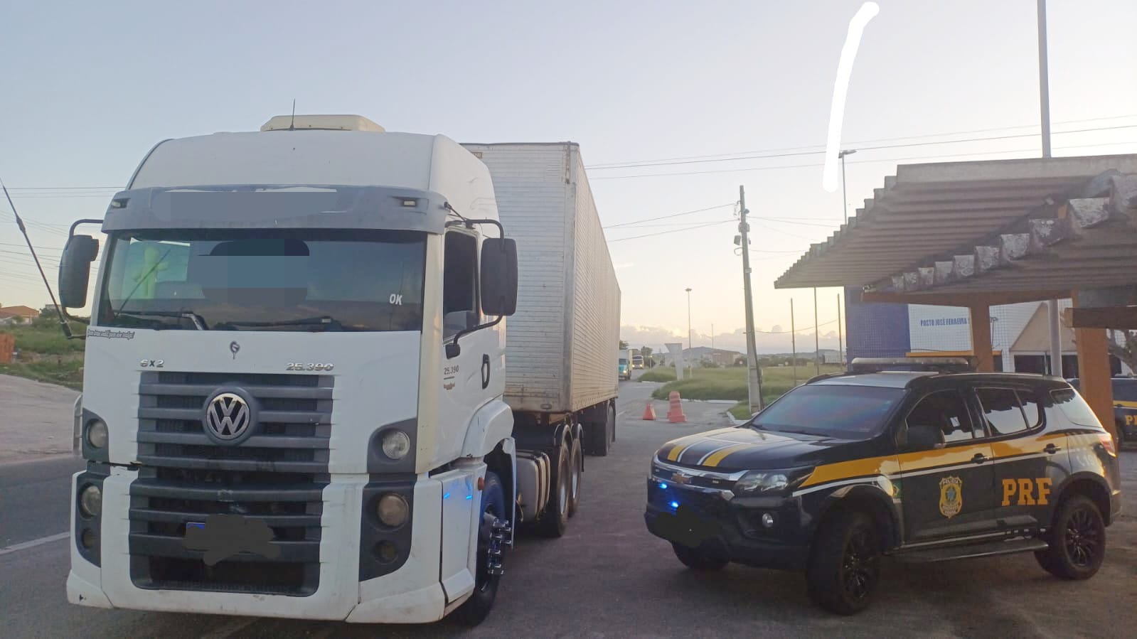 PRF prende motorista com carga furtada de R$ 500 mil 1 PRF prende motorista com carga furtada de R$ 500 mil - Foto: PRF/Divulgação