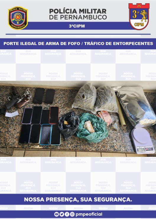 Polícia Militar prende quadrilha e evita homicídio em PE 1 Polícia Militar prende quadrilha e evita homicídio em PE - Foto: Divulgação