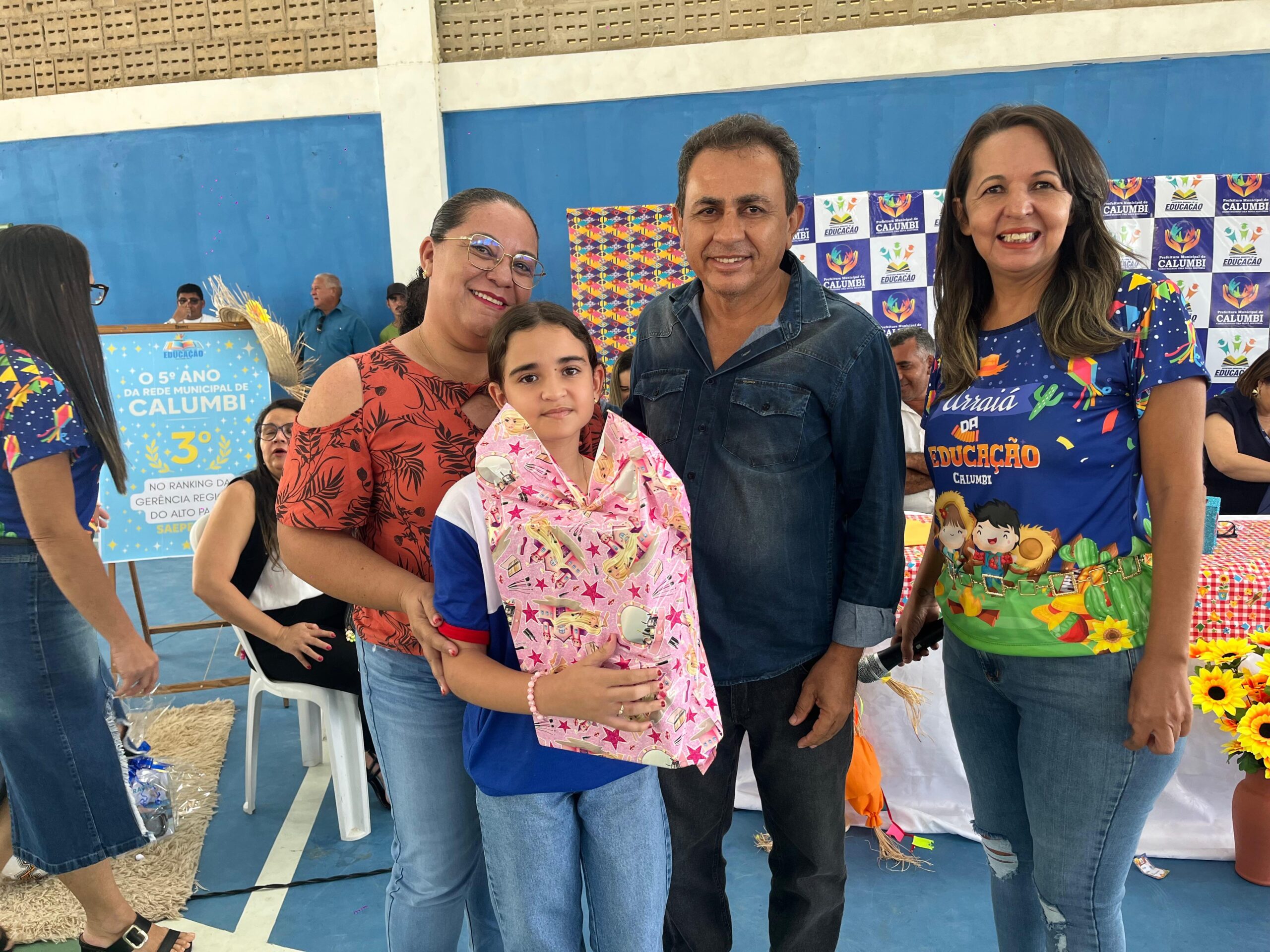 Calumbi premia estudantes que participaram da prova do SAEPE