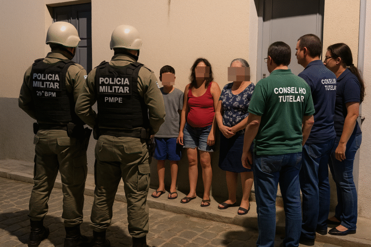 Mãe é detida pela PM no Sertão do Pajeú por abandono de filho autista