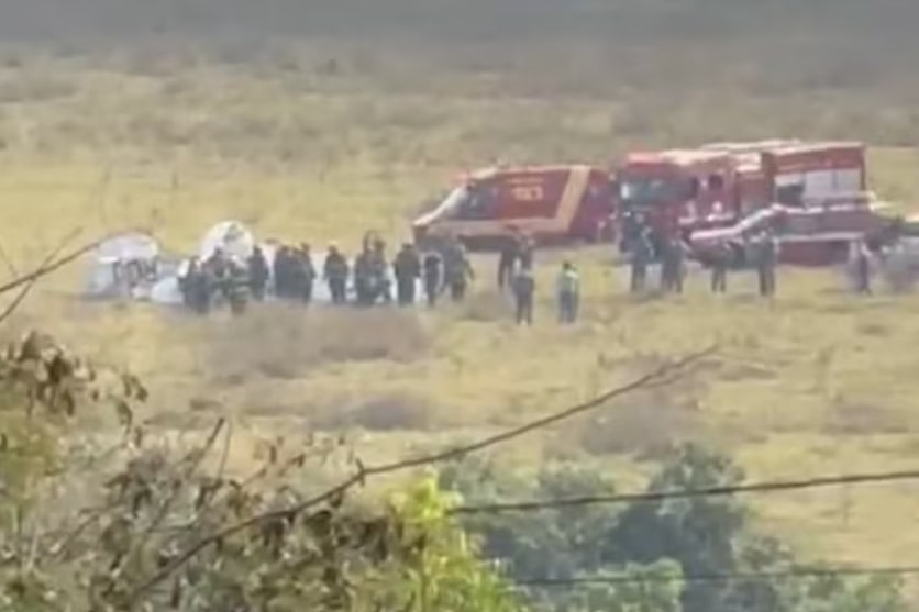 Queda de avião deixa 2 mortos no interior de São Paulo 1 Queda de avião deixa 2 mortos no interior de São Paulo - Foto: Reprodução/g1