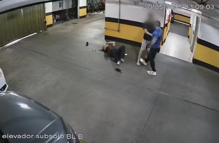 Vídeo: Sargento da PM do DF agride mulher em briga de trânsito - Imagem: Reprodução