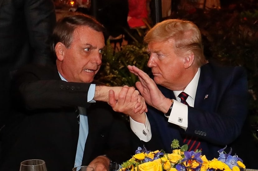 Trump acusa Brasil de “caça às bruxas” e cobra: “Deixem Bolsonaro em paz!” 1 Trump acusa Brasil de “caça às bruxas” e cobra: “Deixem Bolsonaro em paz!” - Foto: Alan Santos/PR