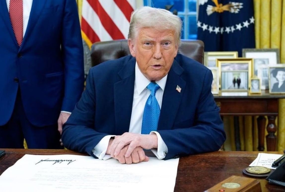 Trump assina decreto que impõe tarifa de 50% ao Brasil - Foto: Governo dos Estados Unidos