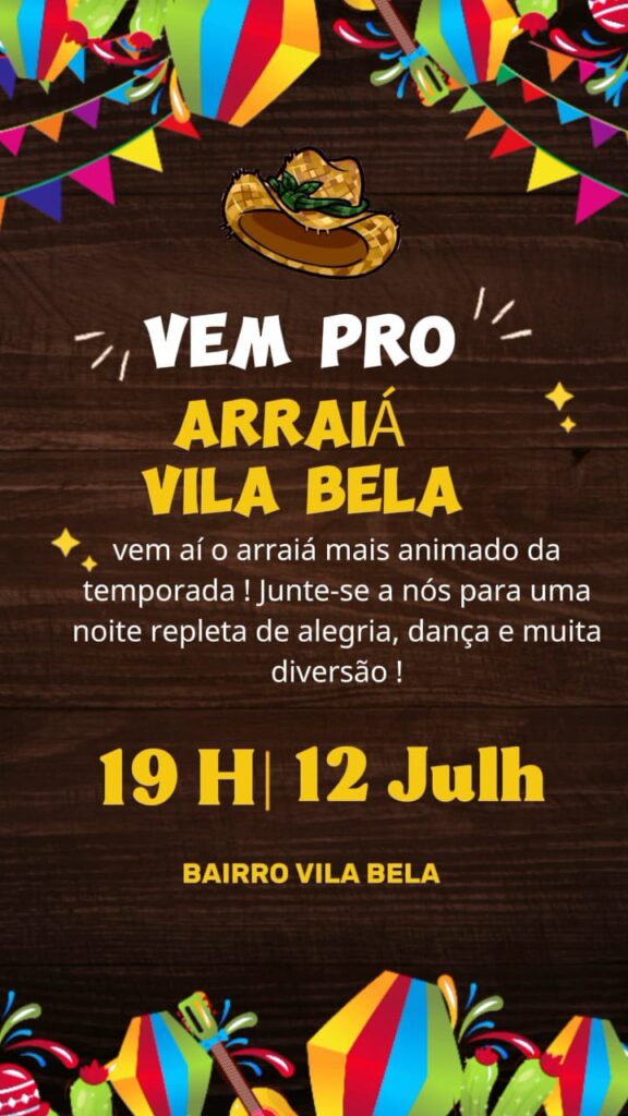 Arraiá do Vila Bela fecha o ciclo junino em Serra Talhada neste sábado (12) 1 Arraiá do Vila Bela fecha o ciclo junino em Serra Talhada neste sábado (12)