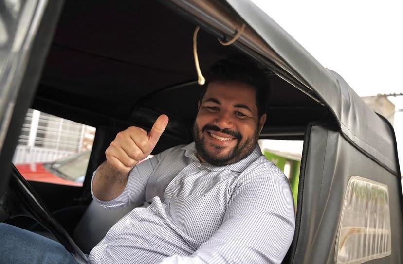 Jeep do Padre Afonso faz sucesso durante Missa do Agricultor em ST