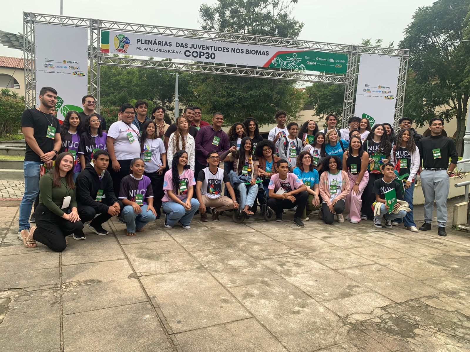 Jovens de ST representam a Caatinga em evento da COP30