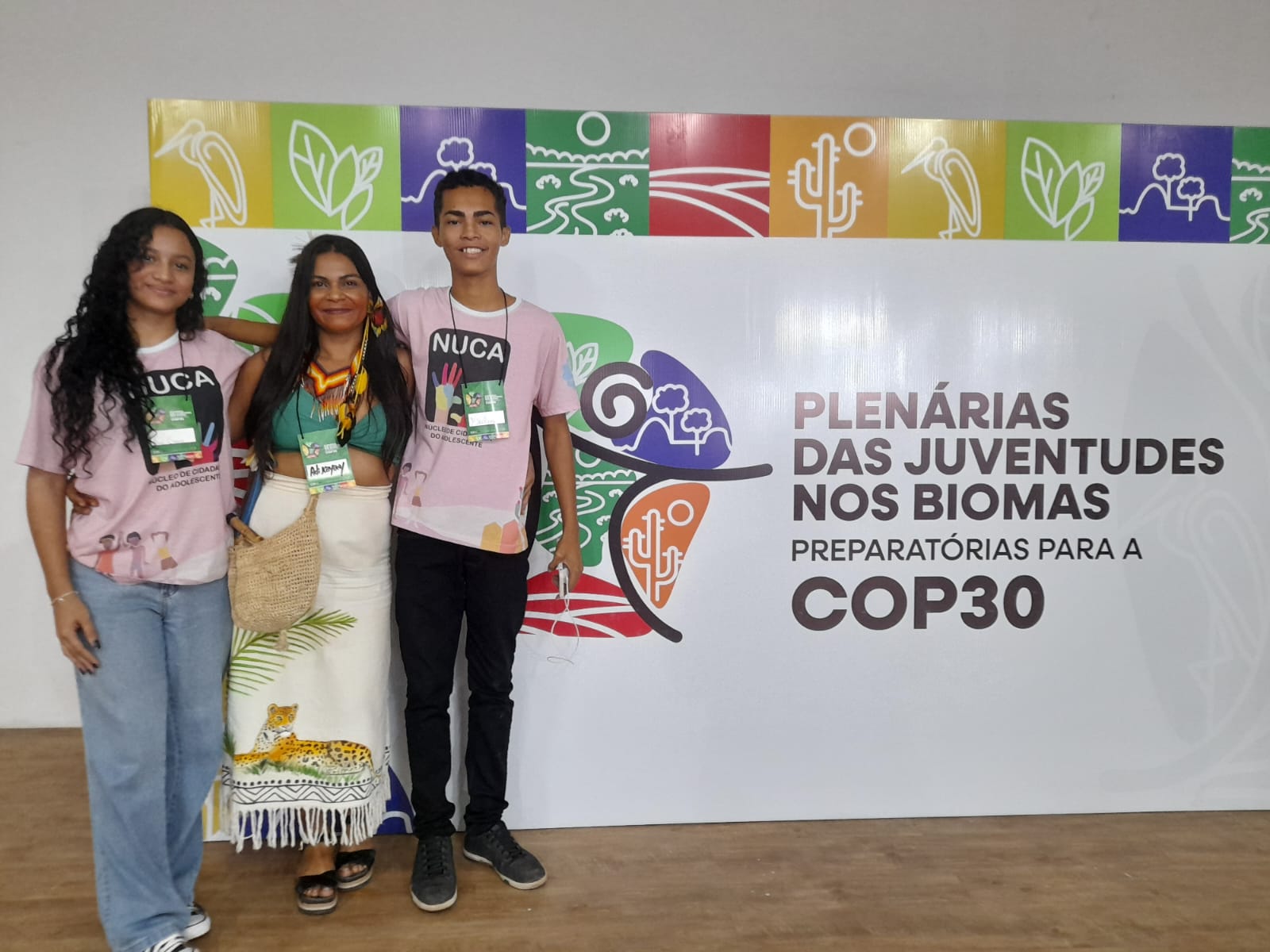 Jovens de ST representam a Caatinga em evento da COP30