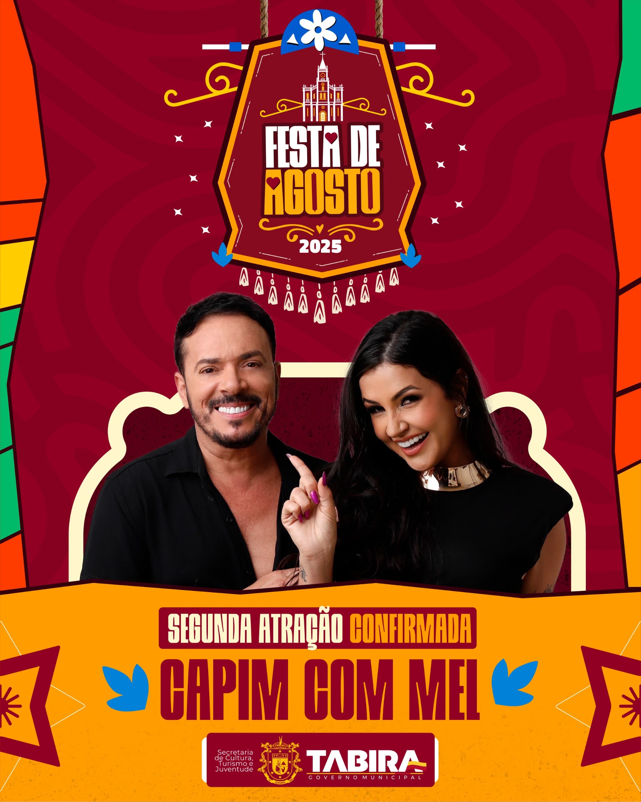 Tabira anuncia Capim com Mel como 2ª atração 1 Tabira anuncia Capim com Mel como 2ª atração - Imagem: Divulgação