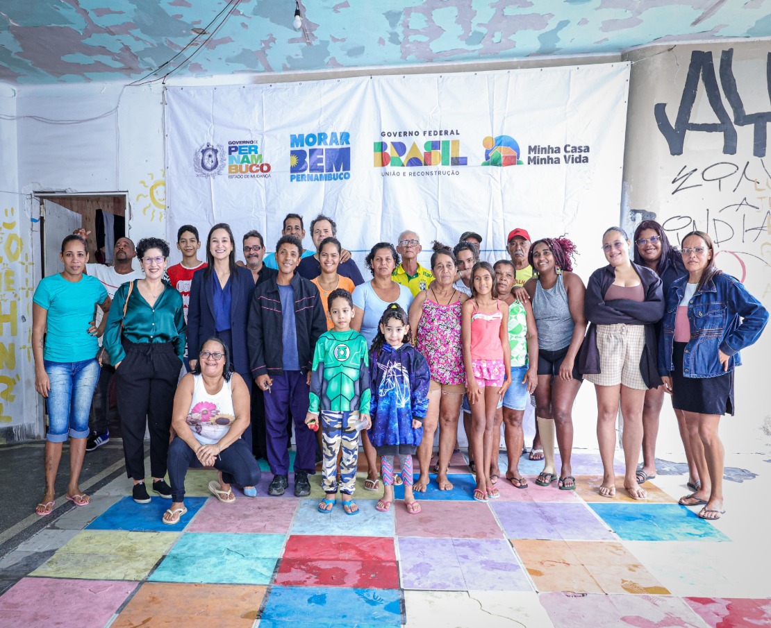 Presidente da OAB-PE visita ocupação Leonardo Cisneiros - Foto: Sandokan Xavier/OAB-PE