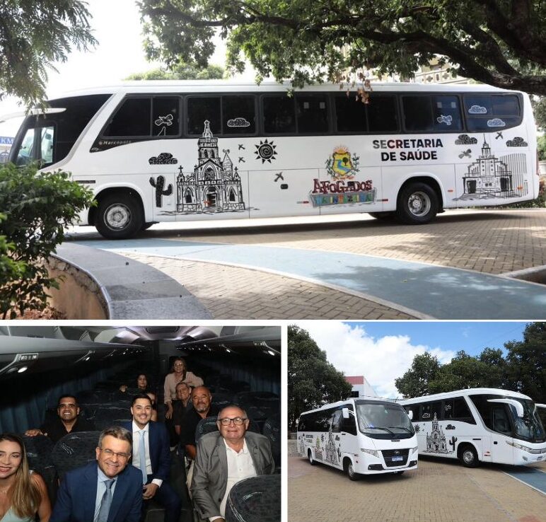 Prefeitura de Afogados entregou à população dois novos ônibus para o TFD - Foto: Reprodução