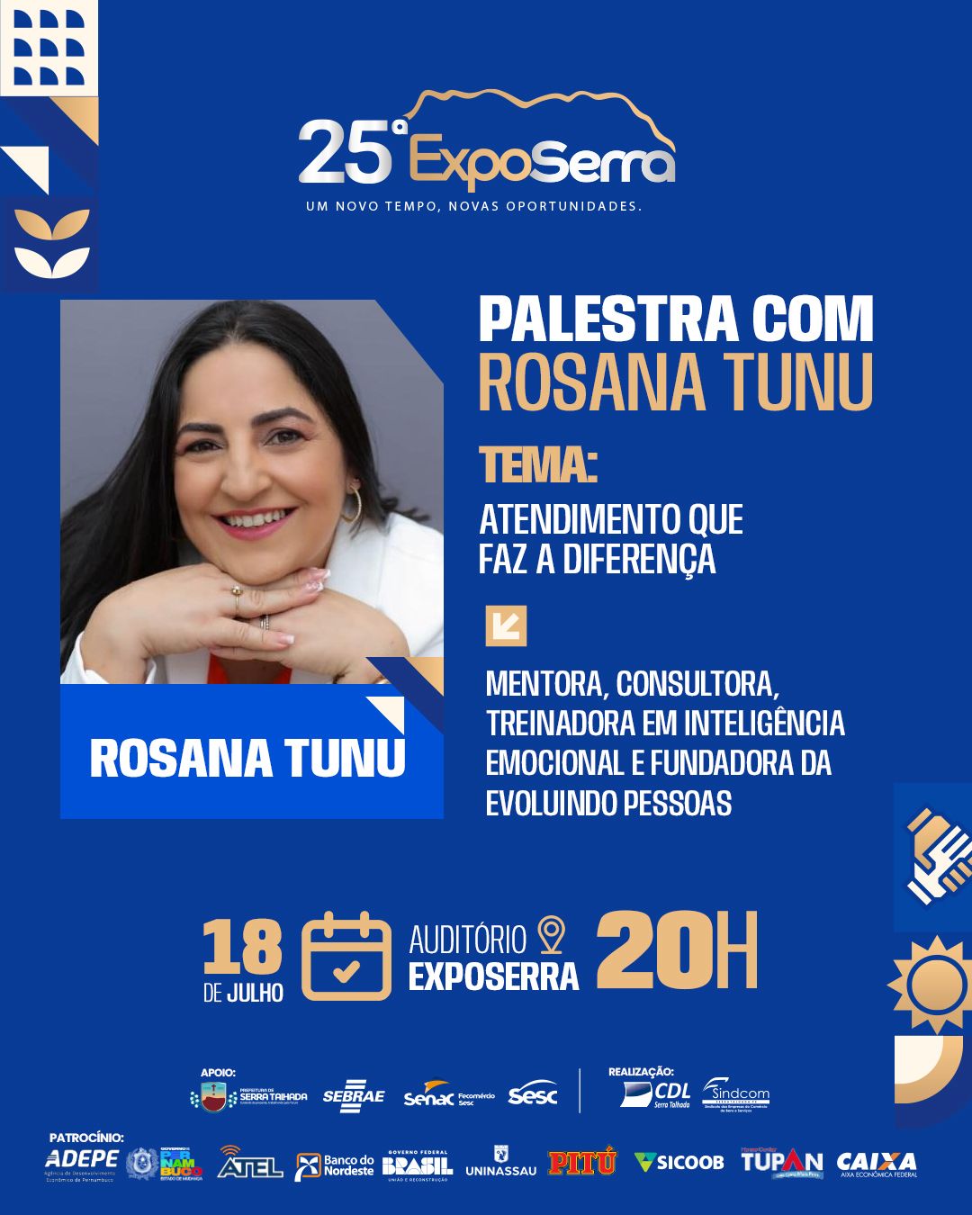 Atendimento e marketing digital serão temas na 25ª ExpoSerra