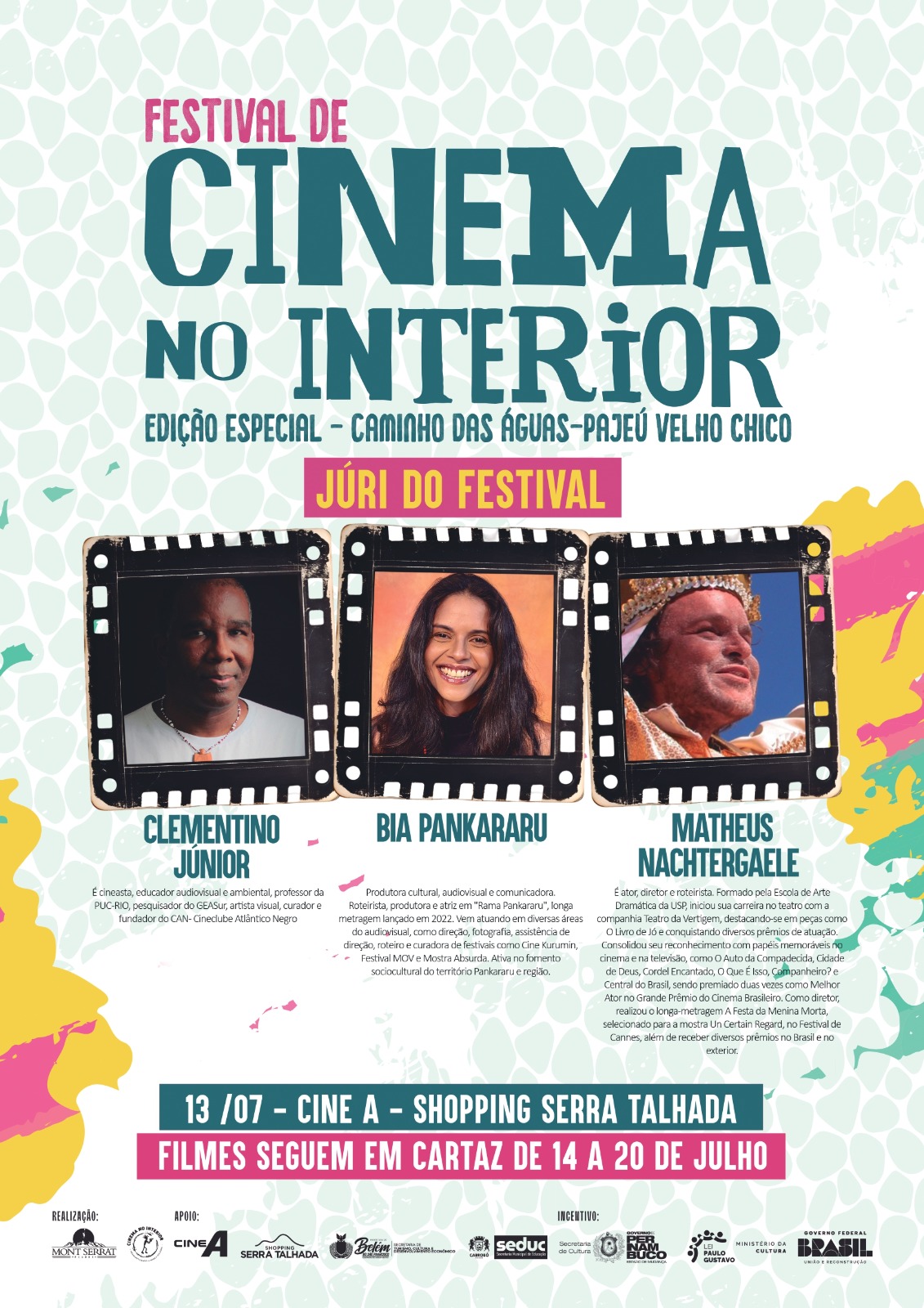 Filmes gravados em ST e no Sertão de PE serão exibidos no Shopping Serra 1 Filmes gravados em ST e no Sertão de PE serão exibidos no Shopping Serra