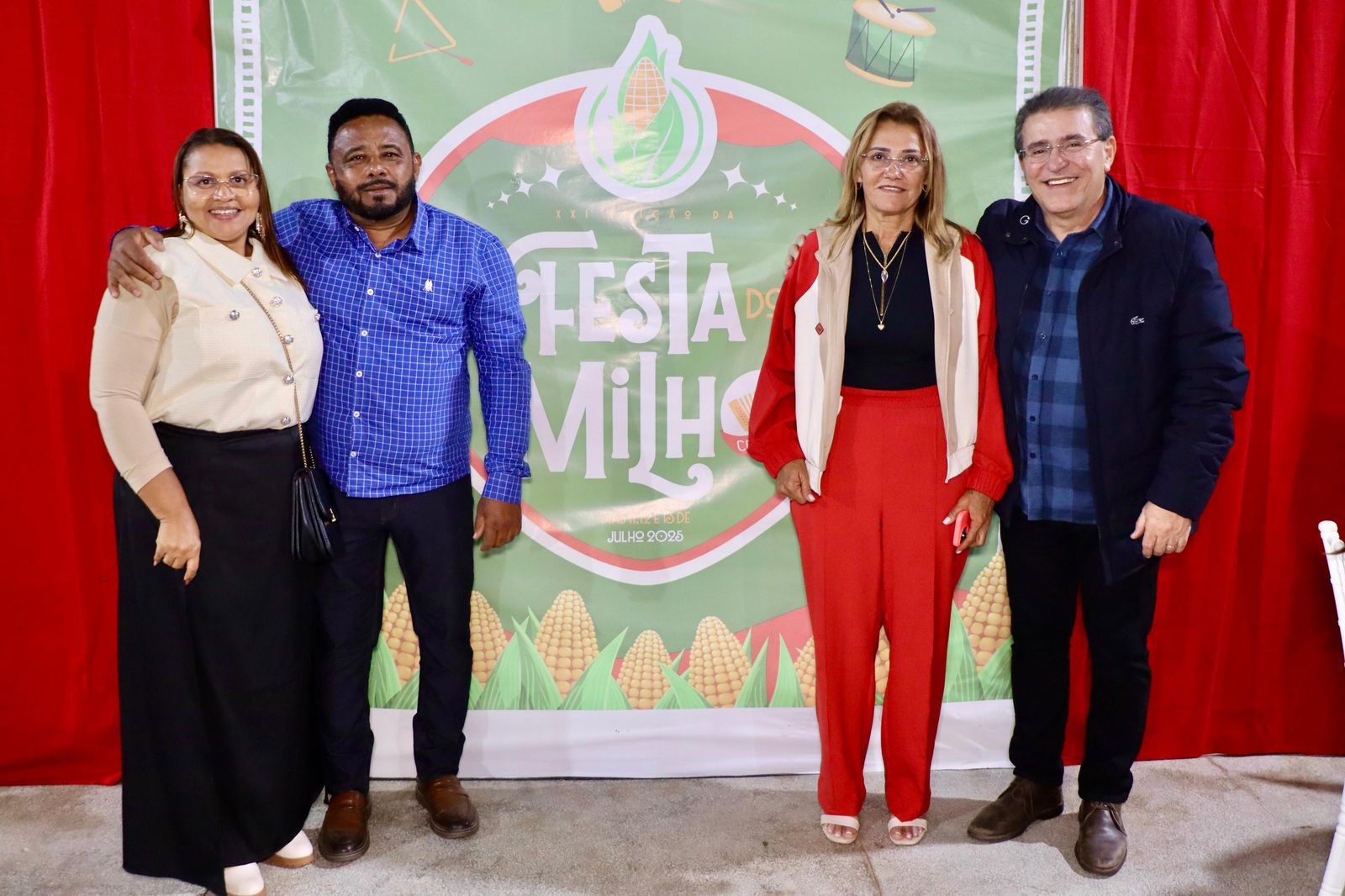 Duque prestigia a Festa do Milho no Cedro 1 Duque prestigia a Festa do Milho no Cedro