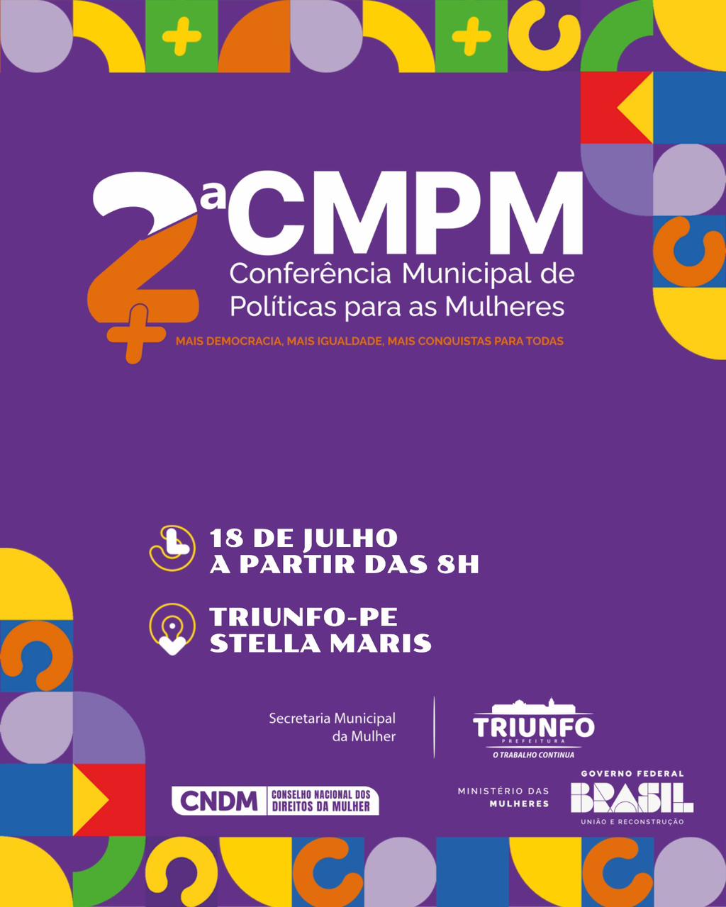 Triunfo realiza 2ª Conferência de Políticas para mulheres