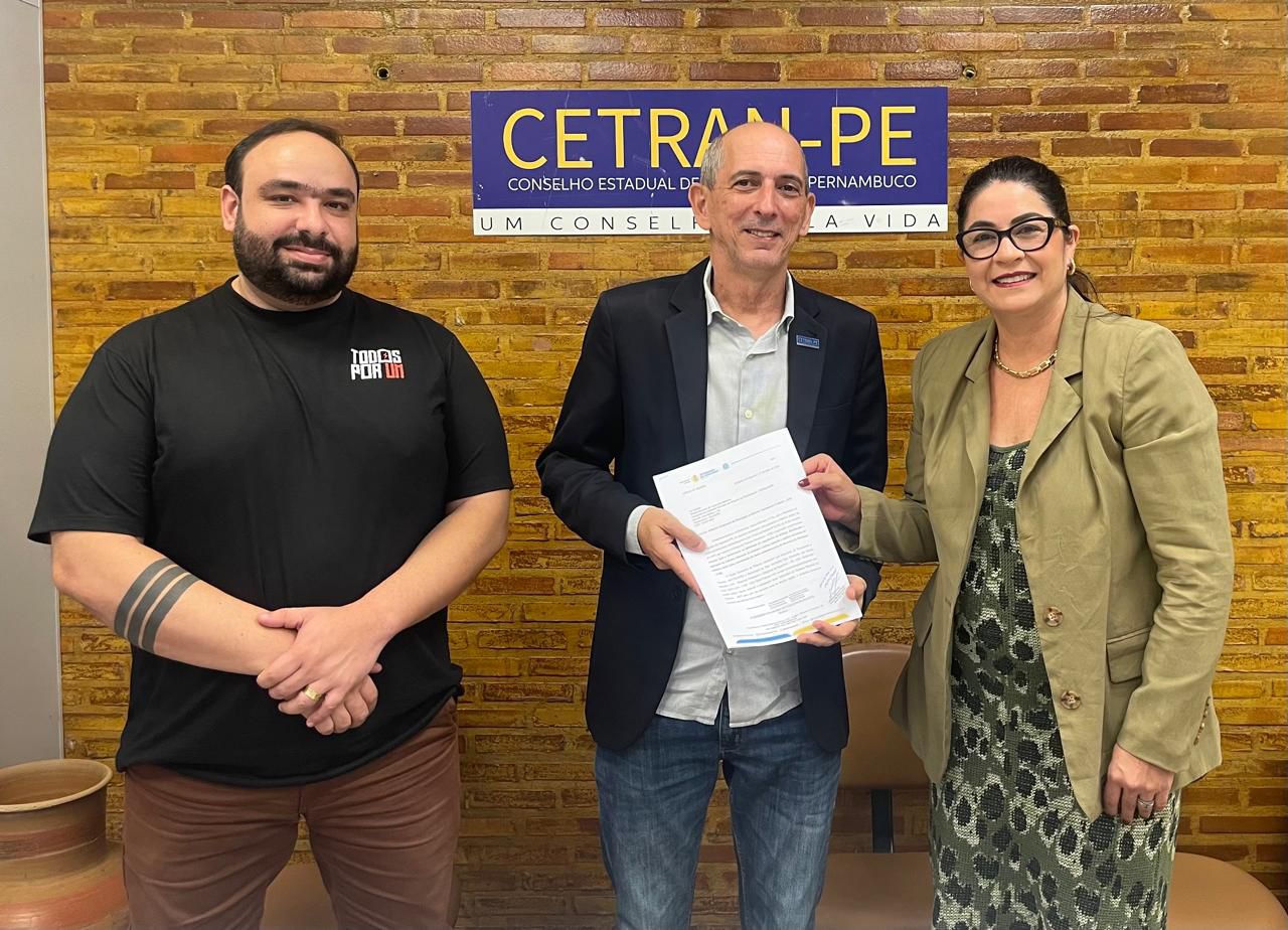 Prefeitura de Afogados tem reuniões no Recife para formalizar a municipalização do trânsito - Fotos: Reprodução