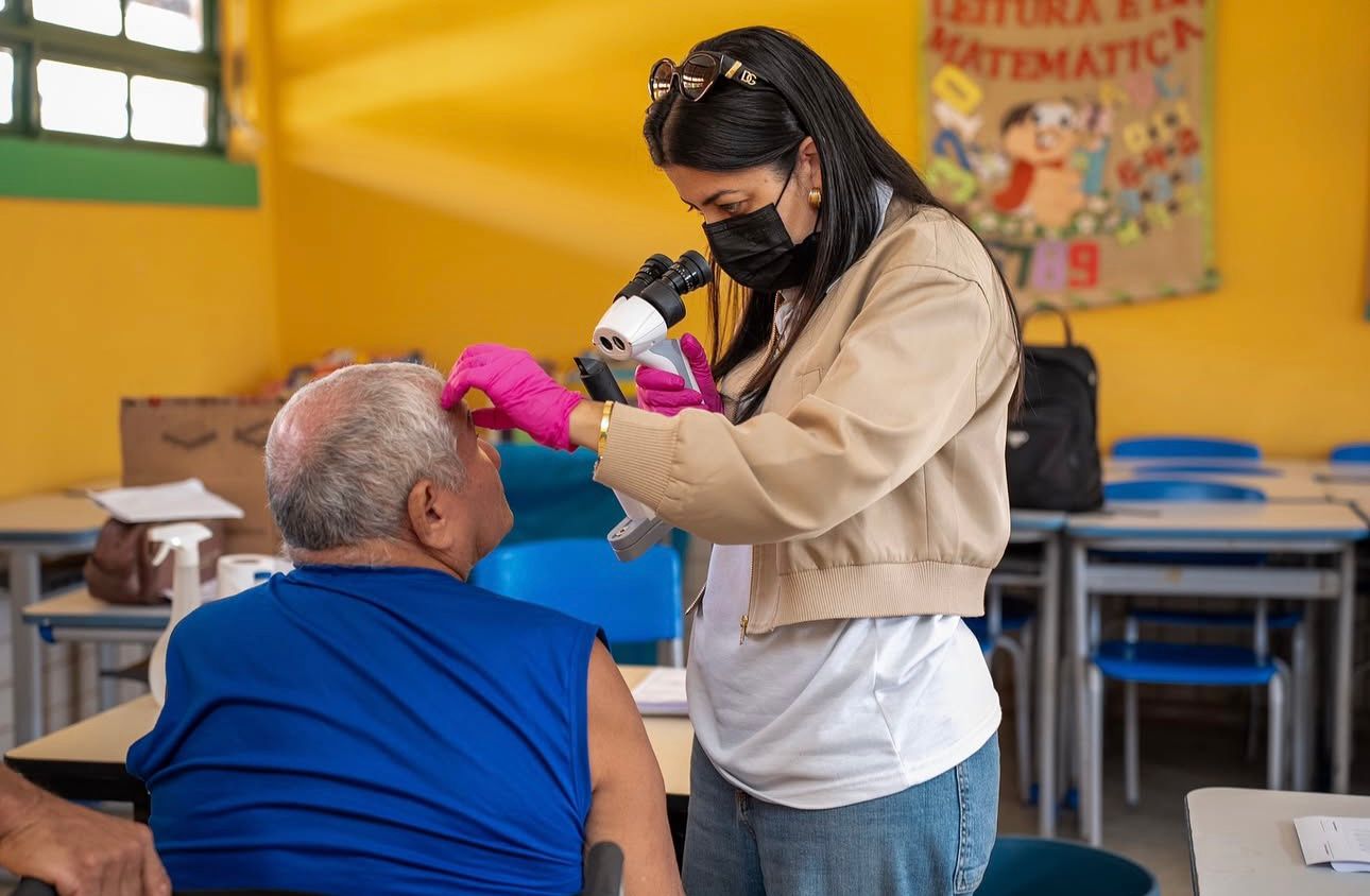 Prefeitura realiza mutirão oftalmológico com atendimento gratuito 1 Santa Cruz da Baixa Verde realiza mutirão oftalmológico com atendimento gratuito à população