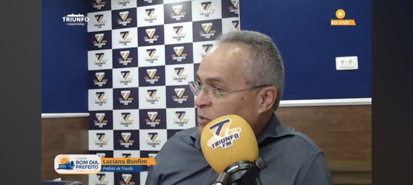 Prefeito Luciano Bonfim anuncia implantação da Telemedicina em Triunfo com inauguração marcada para 1º de agosto
