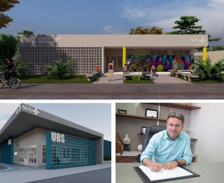 Sandrinho Palmeira comemora UBS de R$1,8 mi e mais um CAPS 1 Sandrinho comemora UBS de R$1,8 mi e mais um CAPS - Foto: Reprodução