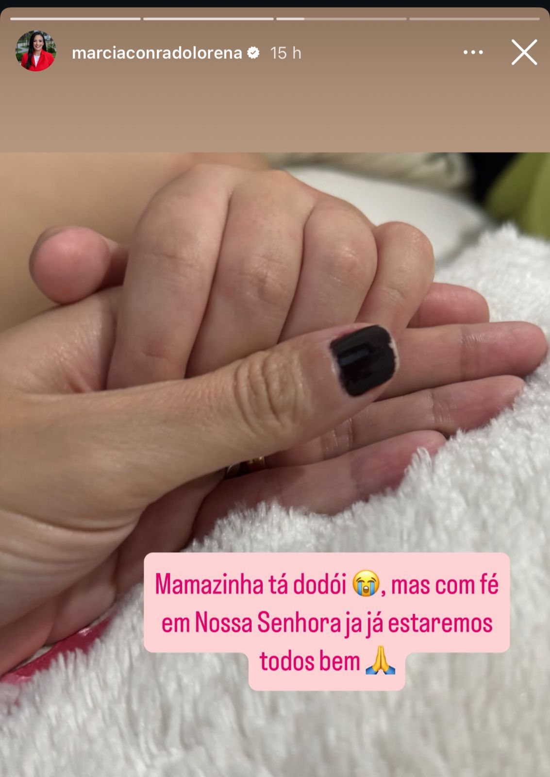 Foto: Reprodução/Instagram @marciaconradolorena