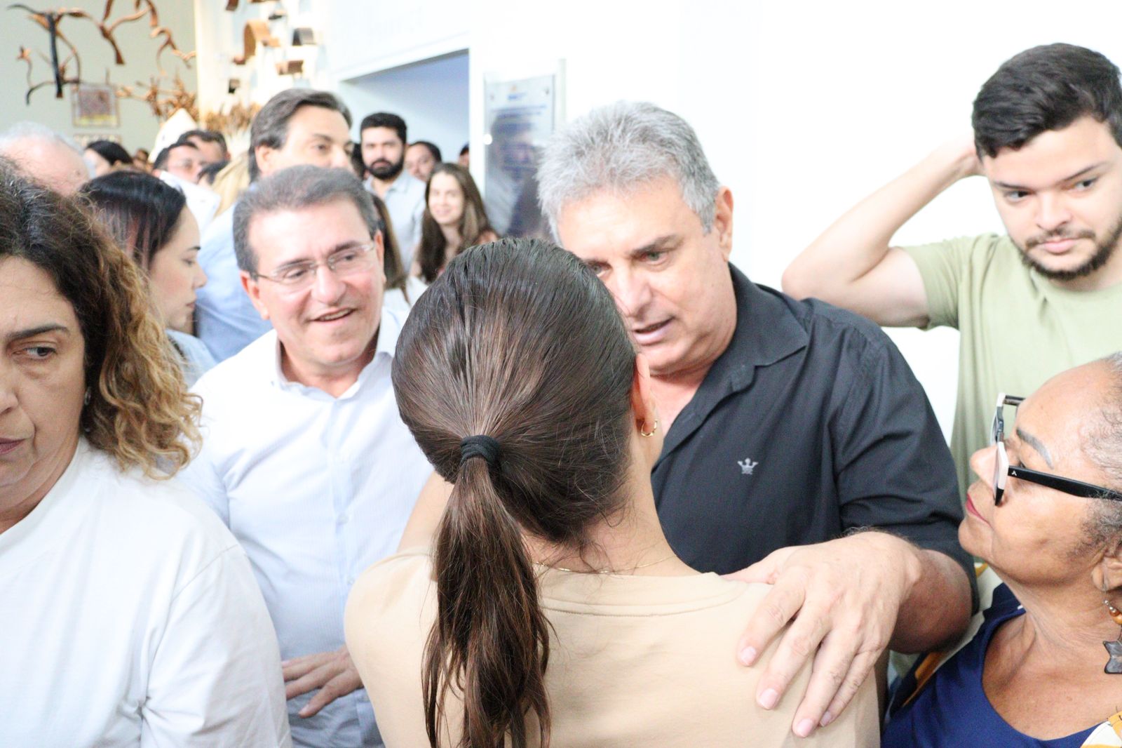 Faeca se empolga e para não dar vivas à Raquel dispara: "viva a água" 1 Foto: Licca Lima/Farol de Notícias