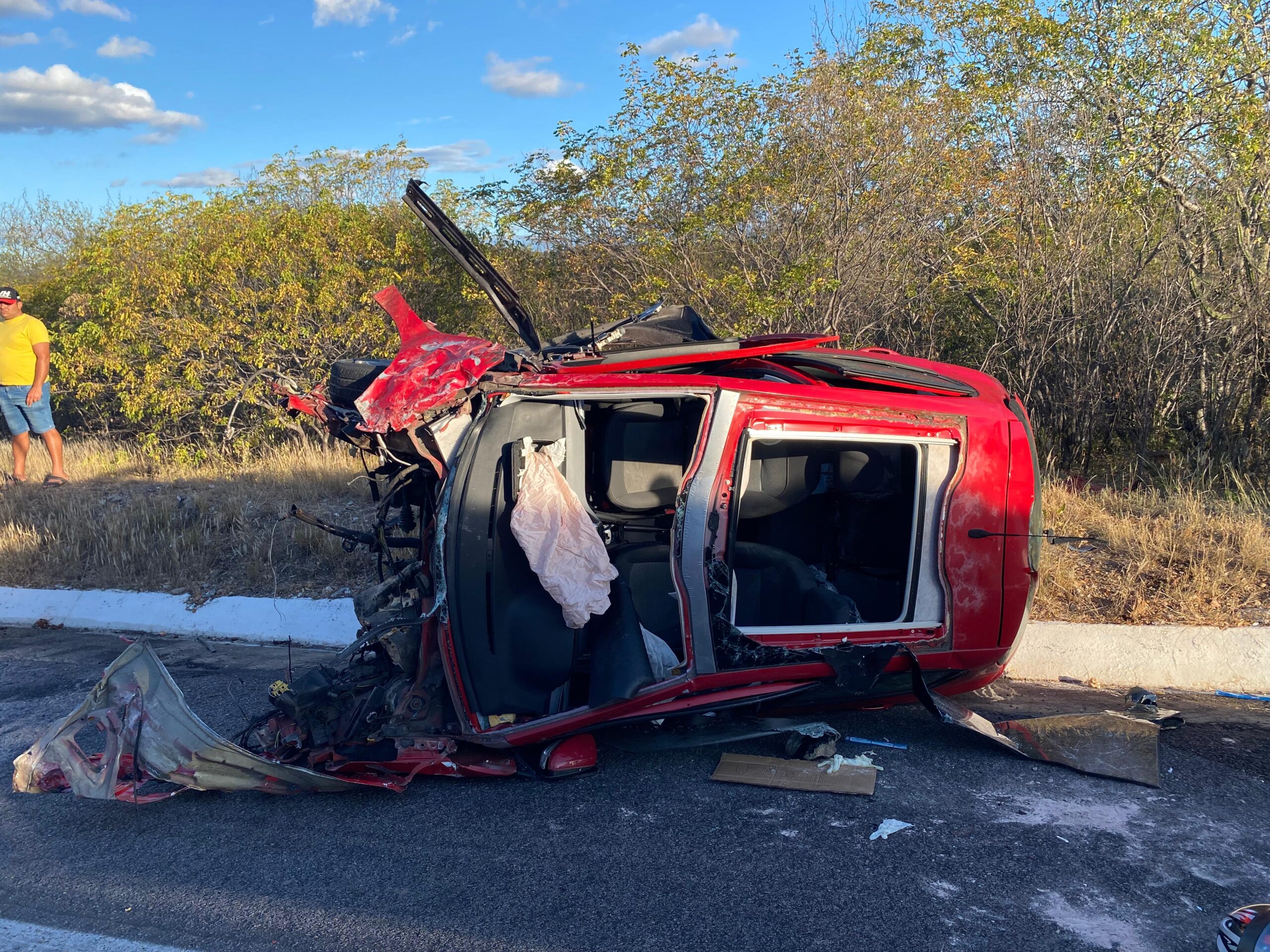 Grave acidente em Serra Talhada na BR-232 deixa 5 vítimas nesta 3ª