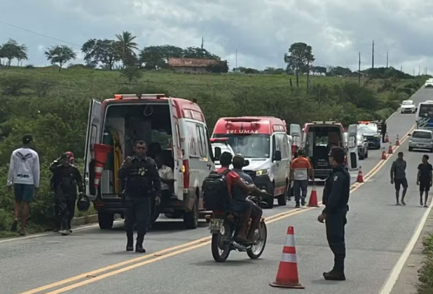acidente ônibus Sergipe