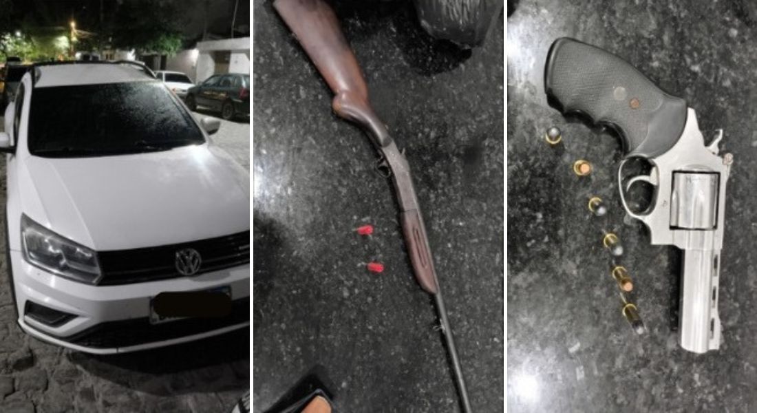 PE: Pai e filho são presos suspeitos de entregar drogas 1 PE: Pai e filho são presos suspeitos de entregar drogas - Foto: PMPE/Divulgação