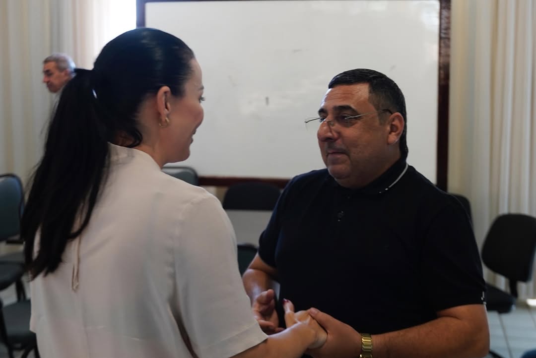 Márcia participa de reunião preparatória da 235ª Festa da Penha em ST 1 Márcia participa de reunião preparatória da 235ª Festa da Penha em ST